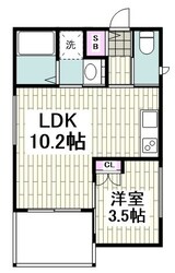 エキミエール戸部IIの物件間取画像